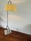 Vintage Wrought Iron French Floor Lamp with Magazine Holder, 1960s 9