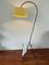 Vintage Wrought Iron French Floor Lamp with Magazine Holder, 1960s 2