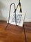 Vintage Wrought Iron French Floor Lamp with Magazine Holder, 1960s 3