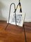 Vintage Wrought Iron French Floor Lamp with Magazine Holder, 1960s, Image 3