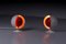 Eyeball Eclisse Table Lights by J. J. M. Hoogervorst for Anvia, 1960s, Set of 2 4