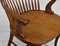 Antique Edwardian Golden Oak Captain's Armchair, 1890s 6
