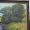 Adelbert Wimmenauer, Impressionist Landscape, 1890s, Oil on Canvas, Framed 5