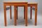 Vintage Teak Nesting Table from Trioh, 1970s 2