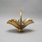 Art Nouveau Foot Shell Brass Handicrafts, 1890s 1