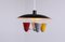 Colored Pendant Light by H. Th. J. A. Busquet for Hala, 1950s 2