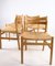 Oak Model BM1 Dining Room Chairs in the style of Børge Mogensen, 1960s, Set of 4 7