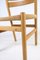 Oak Model BM1 Dining Room Chairs in the style of Børge Mogensen, 1960s, Set of 4, Image 11