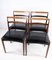 Model 61 Rosewood Dining Chairs by Harry Østergaard, 1960s, Set of 4 2