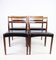 Model 61 Rosewood Dining Chairs by Harry Østergaard, 1960s, Set of 4, Image 4