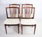 Chaises Vintage en Palissandre de Henning Sorensen, 1968, Set de 4 2