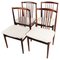 Chaises Vintage en Palissandre de Henning Sorensen, 1968, Set de 4 1