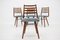 Beech Dining Chairs, Czechoslovakia, 1960s, Set of 4 2