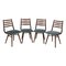 Beech Dining Chairs, Czechoslovakia, 1960s, Set of 4 1