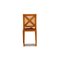 458 Sa 65 Stuhl aus Holz & Leder in Blau & Braun von WK Wohnen 8