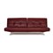 Red Leather Smala 3-Seater Sofa from Ligne Roset 9
