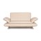 Cream Leather Rossini 2-Seater Sofa from Koinor 1