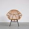 Rattan Chair by Rohé Noordwolde, the Netherlands, 1950s, Image 1
