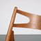 Sawbuck Chair von Hans J. Wegner für Andreas Tuck, Dänemark, 1950er 7