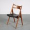 Sawbuck Chair by Hans J. Wegner for Andreas Tuck, Denmark, 1950s, Image 2