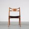 Sawbuck Chair by Hans J. Wegner for Andreas Tuck, Denmark, 1950s, Image 6