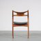 Sawbuck Chair by Hans J. Wegner for Andreas Tuck, Denmark, 1950s 5