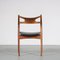 Sawbuck Chair by Hans J. Wegner for Andreas Tuck, Denmark, 1950s, Image 5