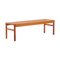 Banc en Teck de Lysgaard Mobler, Danemark, 1950s 1