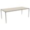 200 Xaloc Cream Glass Top Table from Mowee, Image 1