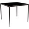 90 Xaloc Chocolate Glass Top Table from Mowee, Image 2