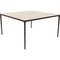 140 Xaloc Chocolate Glass Top Table from Mowee 2