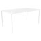160 Xaloc White Glass Top Table from Mowee 1
