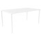 160 Xaloc White Glass Top Table from Mowee, Image 1