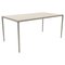 160 Xaloc Cream Glass Top Table from Mowee 1