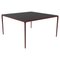 140 Xaloc Burgundy Glass Top Table from Mowee 1