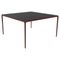 140 Xaloc Burgundy Glass Top Table from Mowee, Image 1