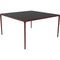 140 Xaloc Burgundy Glass Top Table from Mowee 2