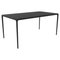 160 Xaloc Black Glass Top Table from Mowee 1