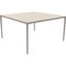 140 Xaloc Cream Glass Top Table from Mowee 2