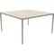 140 Xaloc Cream Glass Top Table from Mowee, Image 2