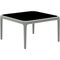 50 Xaloc Silver Coffee Table with Glass Top from Mowee 2