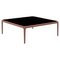80 Xaloc Salmon Coffee Table with Glass Top from Mowee 1