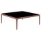 80 Xaloc Salmon Coffee Table with Glass Top from Mowee, Image 1