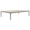 120 Xaloc Cream Coffee Table with Glass Top from Mowee 1