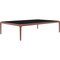 120 Xaloc Salmon Coffee Table with Glass Top from Mowee 2