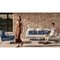 120 Xaloc Navy Couchtisch mit Glasplatte von Mowee 4