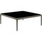 80 Xaloc Bronze Coffee Table with Glass Top from Mowee 2
