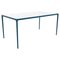 160 Xaloc Navy Glass Top Table from Mowee, Image 1