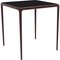 70 Xaloc Burgundy Glass Top Table from Mowee 2