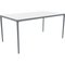 160 Xaloc Tisch mit grauer Glasplatte von Mowee 2